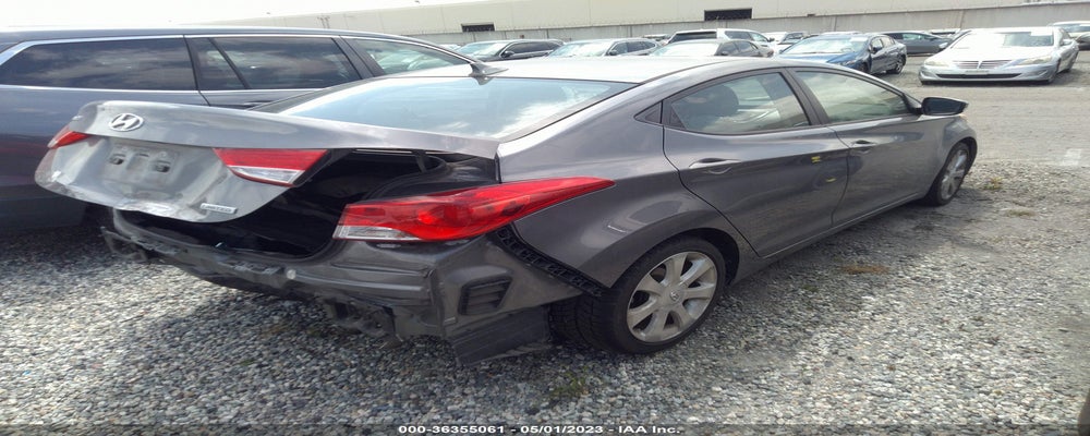 5NPDH4AE9CH083950 2012 HYUNDAI ELANTRA photo no. 4