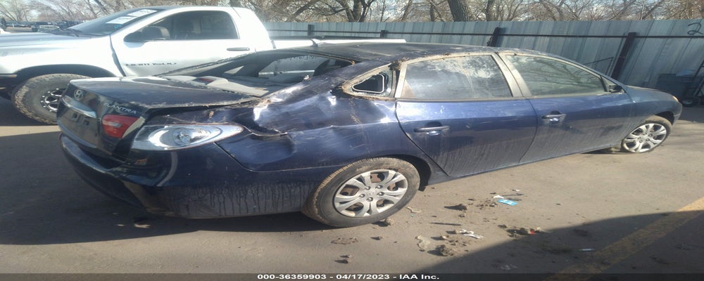KMHDU4AD5AU115469 2010 HYUNDAI ELANTRA photo no. 4