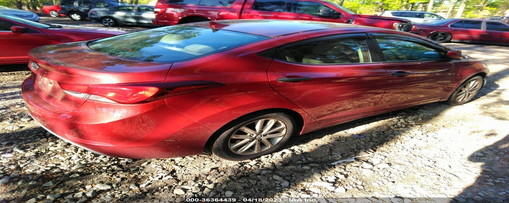 5NPDH4AE8EH537415 2014 HYUNDAI ELANTRA photo no. 4