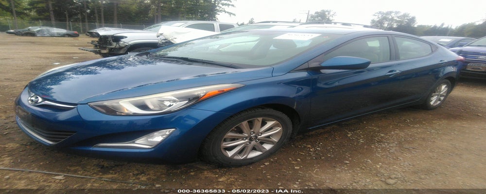KMHDH4AE4EU059222 2014 HYUNDAI ELANTRA photo no. 2