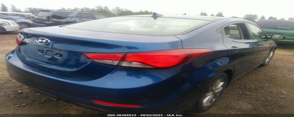 KMHDH4AE4EU059222 2014 HYUNDAI ELANTRA photo no. 4