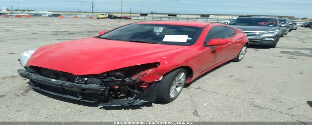 KMHHU6KH1AU017876 2010 HYUNDAI GENESIS COUPE photo no. 2