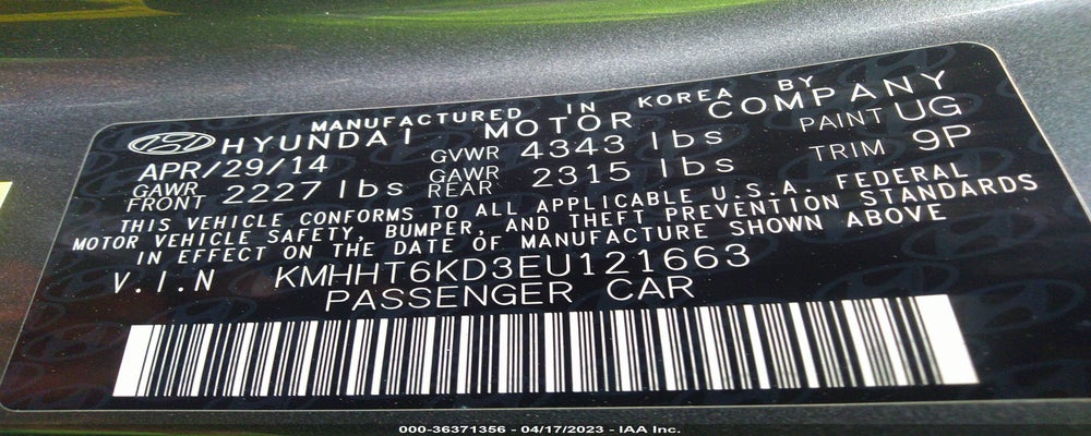 KMHHT6KD3EU121663 2014 HYUNDAI GENESIS COUPE photo no. 9