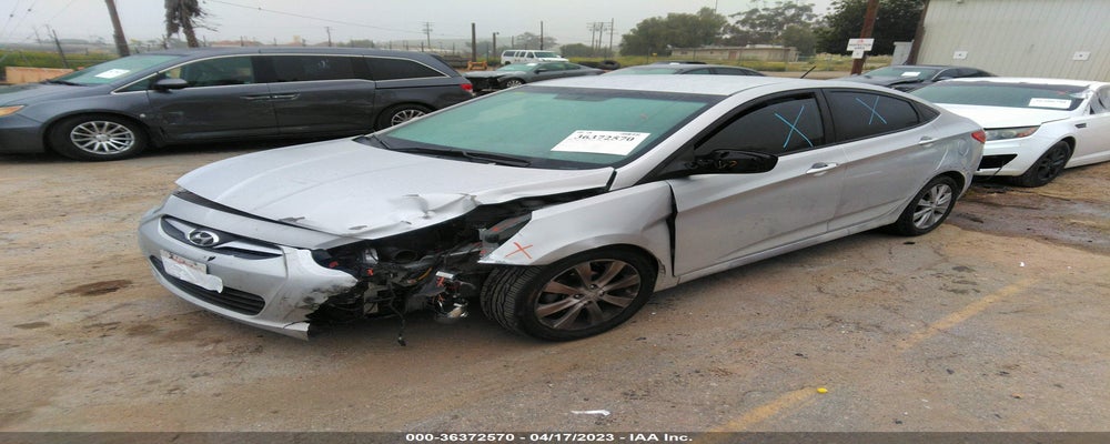 KMHCU4AE6EU591644 2014 HYUNDAI ACCENT photo no. 2