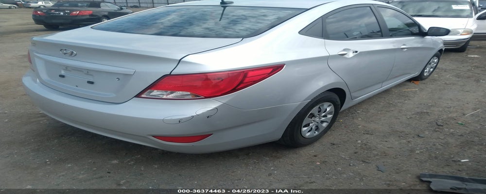 KMHCT4AE4FU792141 2015 HYUNDAI ACCENT photo no. 4