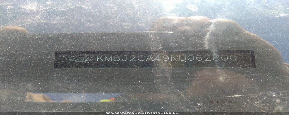 KM8J2CA49KU062800 2019 HYUNDAI TUCSON photo no. 9