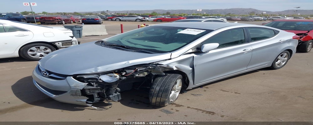 5NPDH4AE6CH095036 2012 HYUNDAI ELANTRA photo no. 2