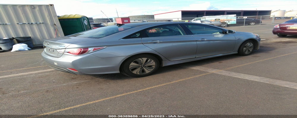 KMHEC4A47FA129440 2015 HYUNDAI SONATA HYBRID photo no. 4