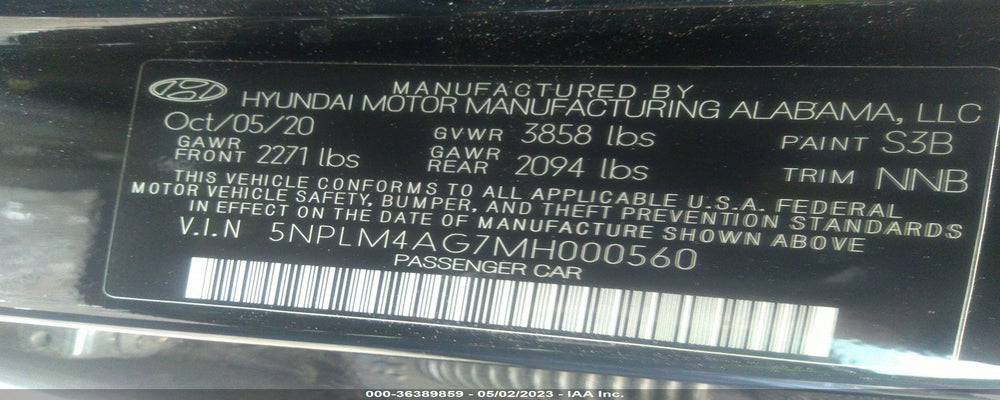 5NPLM4AG7MH000560 2021 HYUNDAI ELANTRA photo no. 9