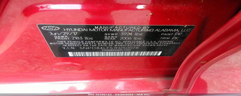 5NPD84LF5JH250078 2018 HYUNDAI ELANTRA photo no. 9