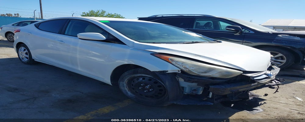 5NPDH4AE6BH033862 2011 HYUNDAI ELANTRA photo no. 2