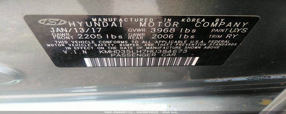 KMHD35LH7HU384673 2017 HYUNDAI ELANTRA GT photo no. 9