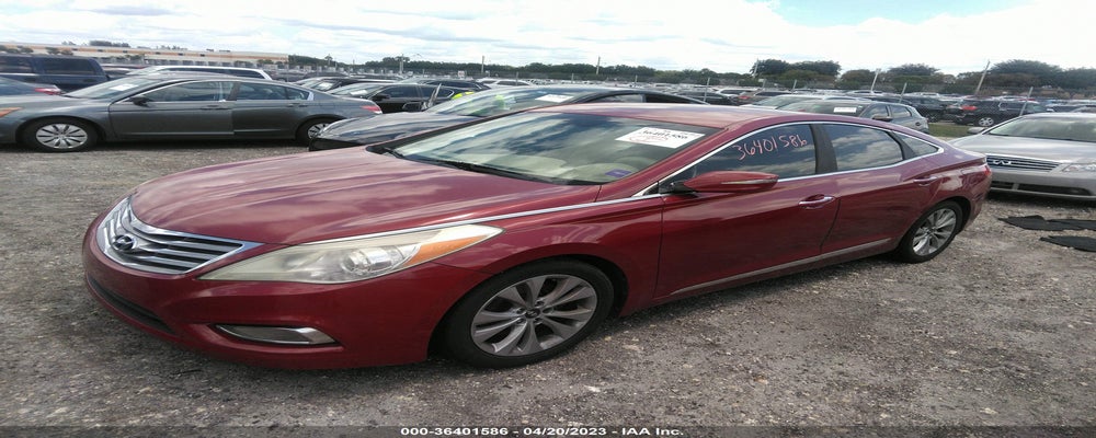 KMHFG4JG3DA261885 2013 HYUNDAI AZERA photo no. 2