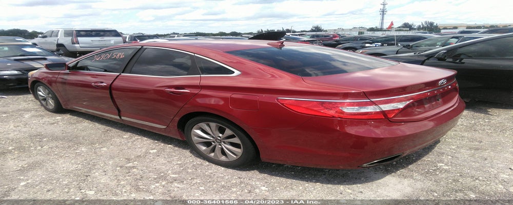 KMHFG4JG3DA261885 2013 HYUNDAI AZERA photo no. 3