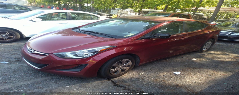 5NPDH4AE4GH757234 2016 HYUNDAI ELANTRA photo no. 2