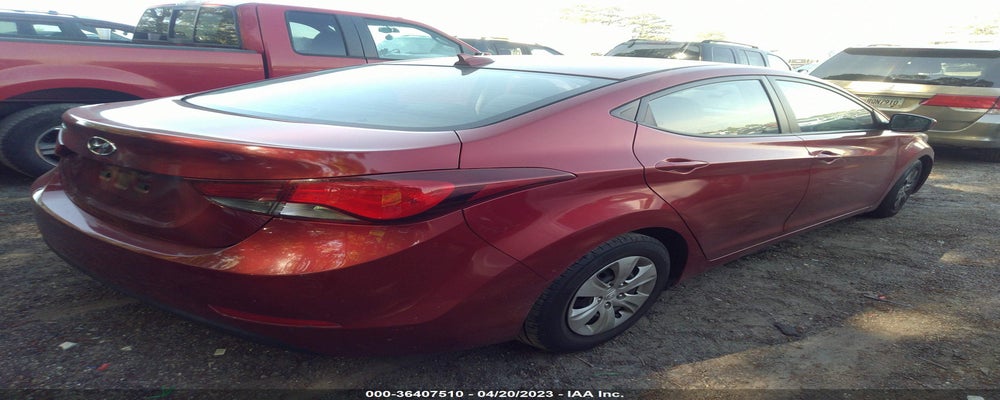 5NPDH4AE4GH757234 2016 HYUNDAI ELANTRA photo no. 4