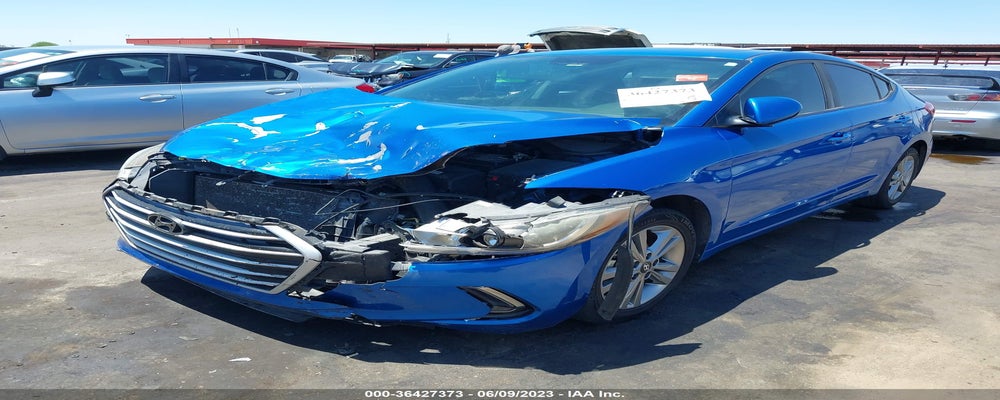 KMHD84LF9HU262052 2017 HYUNDAI ELANTRA photo no. 2