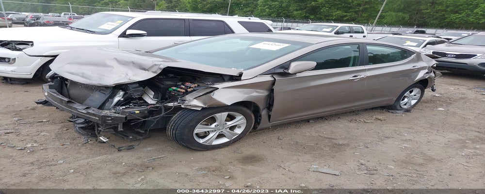 5NPDH4AE9GH716114 2016 HYUNDAI ELANTRA photo no. 2