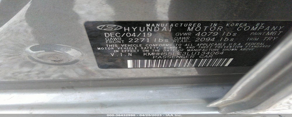 KMHH55LC3LU134064 2020 HYUNDAI ELANTRA GT photo no. 9