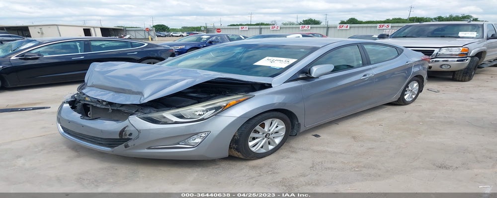 5NPDH4AE6GH680835 2016 HYUNDAI ELANTRA photo no. 2