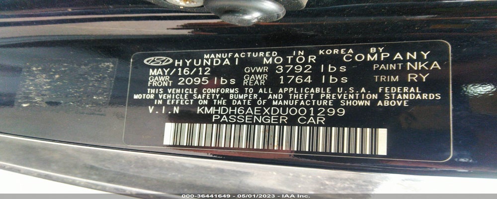 KMHDH6AEXDU001299 2013 HYUNDAI ELANTRA COUPE photo no. 9