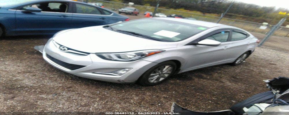 5NPDH4AE9GH686029 2016 HYUNDAI ELANTRA photo no. 2