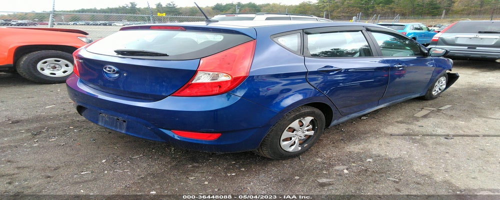 KMHCT5AE1FU230381 2015 HYUNDAI ACCENT photo no. 4