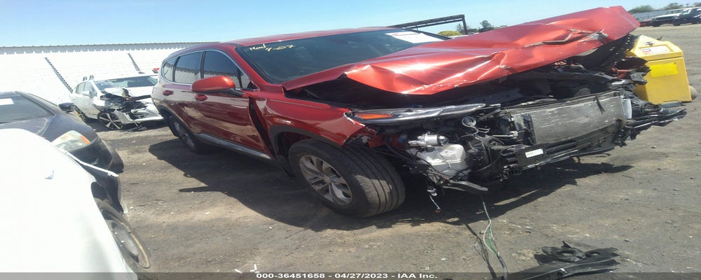 5NMS3CAD7LH255414 2020 HYUNDAI SANTA FE photo no. 8
