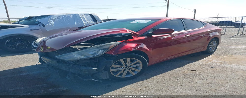 5NPDH4AE0EH518745 2014 HYUNDAI ELANTRA photo no. 2