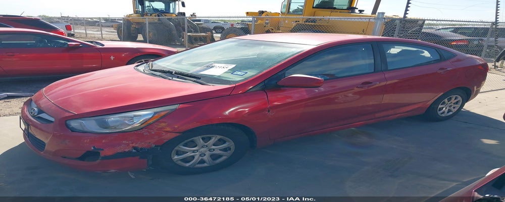 KMHCT4AEXEU696643 2014 HYUNDAI ACCENT photo no. 2