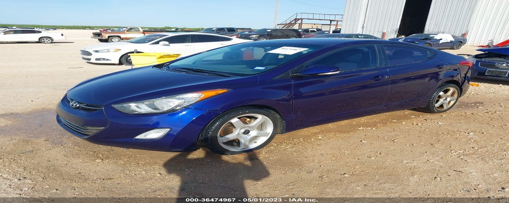 5NPDH4AEXCH107575 2012 HYUNDAI ELANTRA photo no. 2