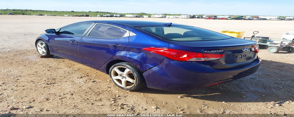 5NPDH4AEXCH107575 2012 HYUNDAI ELANTRA photo no. 3