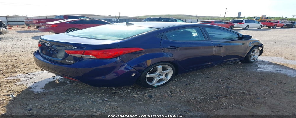 5NPDH4AEXCH107575 2012 HYUNDAI ELANTRA photo no. 4