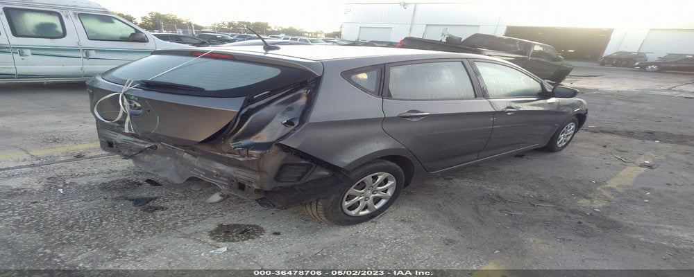 KMHCT5AE2EU193176 2014 HYUNDAI ACCENT photo no. 4