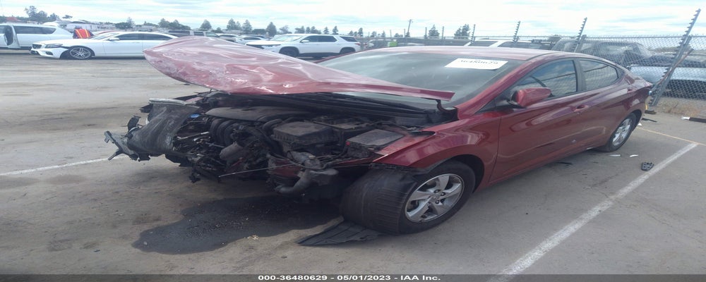 5NPDH4AE8FH628461 2015 HYUNDAI ELANTRA photo no. 2
