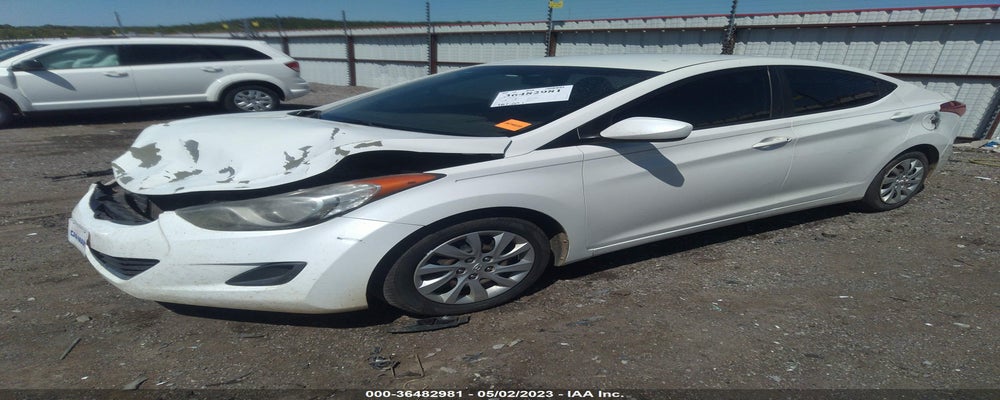 5NPDH4AE4BH030782 2011 HYUNDAI ELANTRA photo no. 2