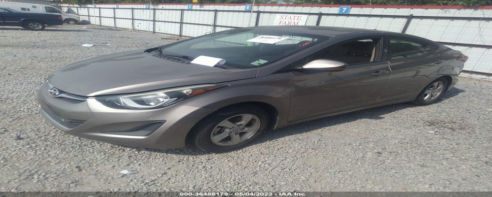 5NPDH4AE2EH474988 2014 HYUNDAI ELANTRA photo no. 2