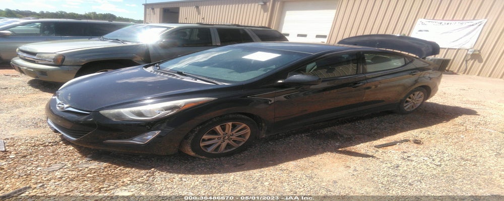 5NPDH4AEXEH499797 2014 HYUNDAI ELANTRA photo no. 2