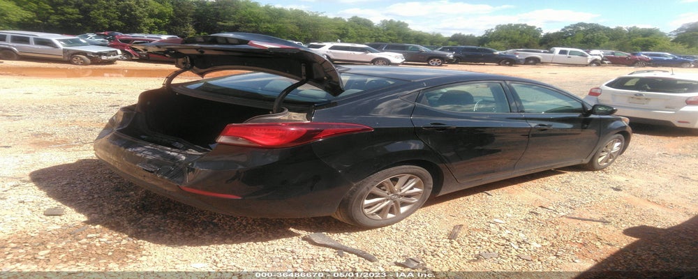 5NPDH4AEXEH499797 2014 HYUNDAI ELANTRA photo no. 4