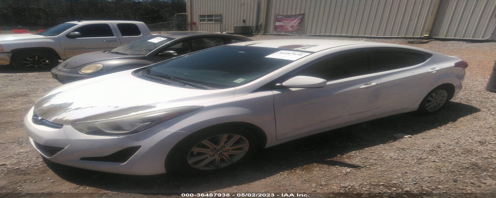 5NPDH4AE4EH507439 2014 HYUNDAI ELANTRA photo no. 2
