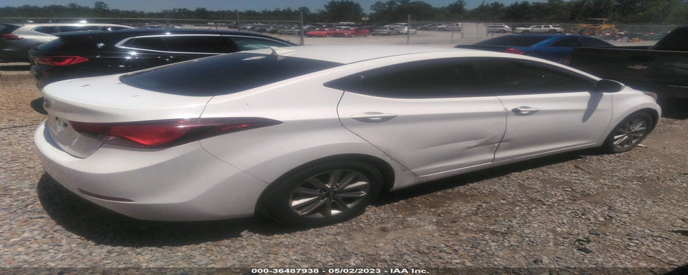 5NPDH4AE4EH507439 2014 HYUNDAI ELANTRA photo no. 4