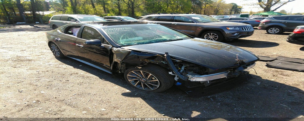 5NPEH4J21MH119285 2021 HYUNDAI SONATA photo no. 3