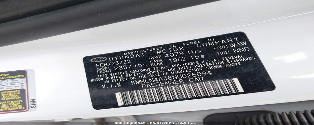 KMHLN4AJ8NU026094 2022 HYUNDAI ELANTRA photo no. 9
