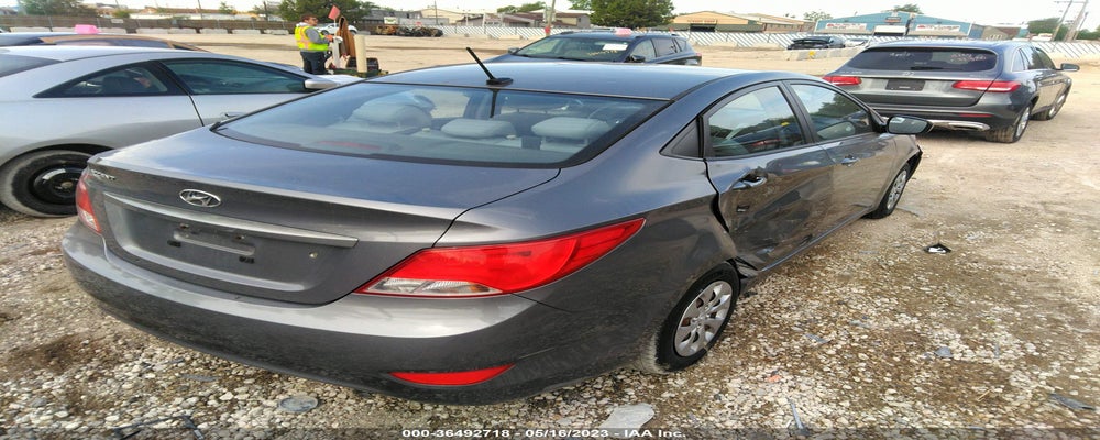 KMHCT4AE2FU907657 2015 HYUNDAI ACCENT photo no. 4
