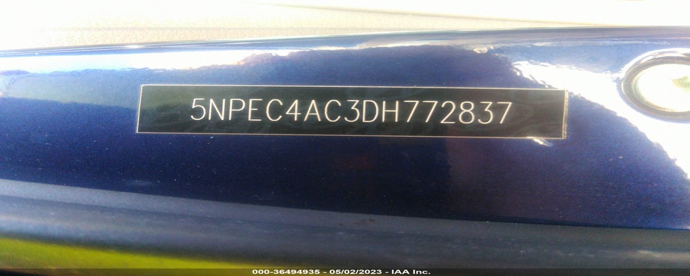 5NPEC4AC3DH772837 2013 HYUNDAI SONATA photo no. 9