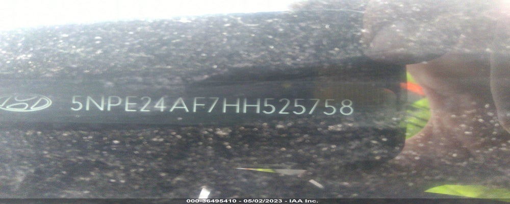 5NPE24AF7HH525758 2017 HYUNDAI SONATA photo no. 9