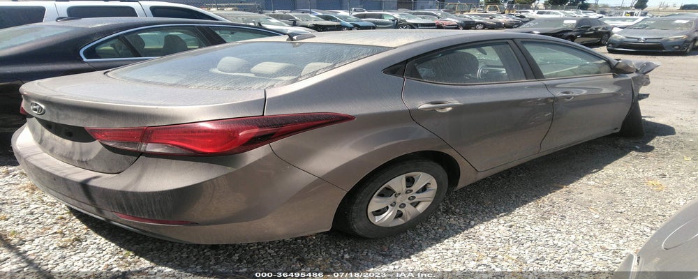 5NPDH4AE5GH751426 2016 HYUNDAI ELANTRA photo no. 4