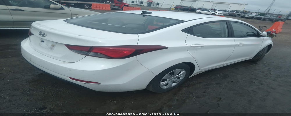 5NPDH4AE3GH705822 2016 HYUNDAI ELANTRA photo no. 4