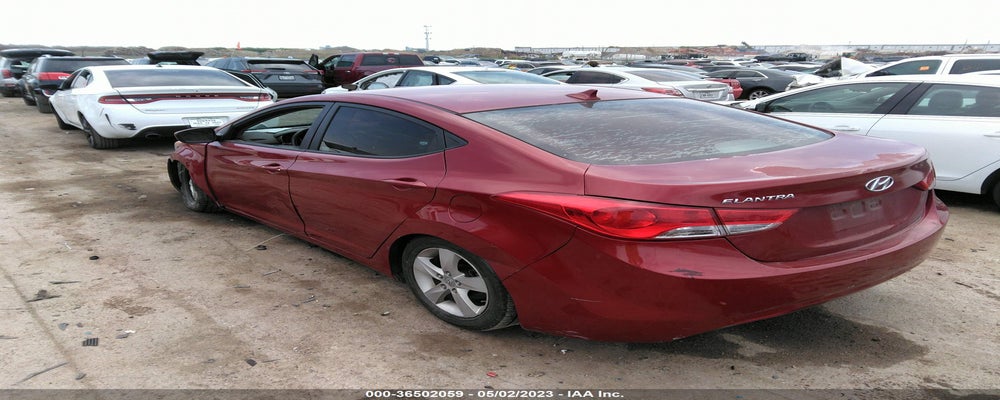 KMHDH4AE2CU421593 2012 HYUNDAI ELANTRA photo no. 3