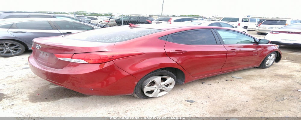 KMHDH4AE2CU421593 2012 HYUNDAI ELANTRA photo no. 4